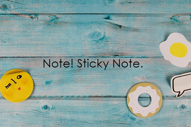 Custom Sticky notes