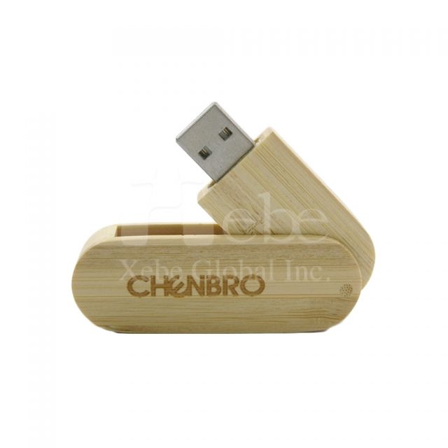 Spinning Wooden USB disk USB disk manufacturer