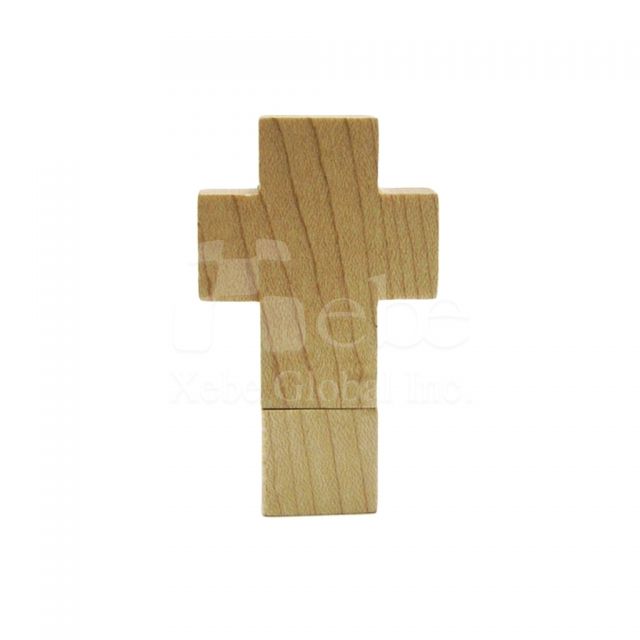 Cross shaped USB drive
