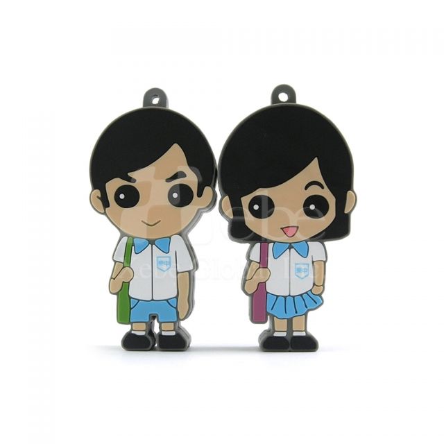 designer USB flash drives student figure USB
