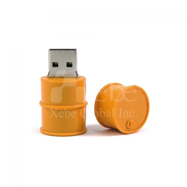 Personalized gift cylinder USB drive