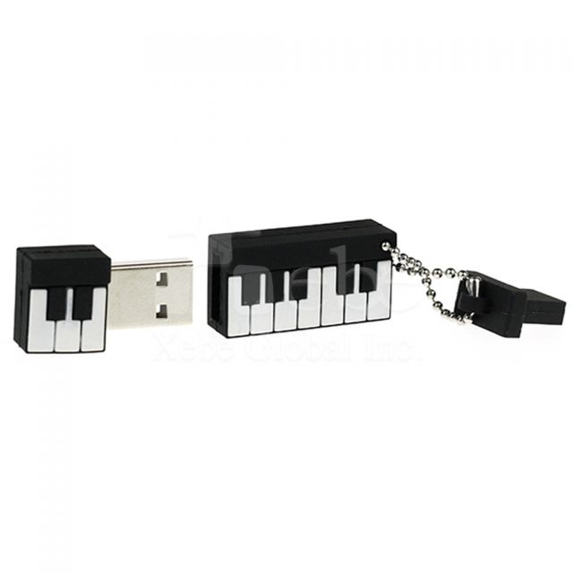 Piano keyboard custom thumb drives corporate giveaways