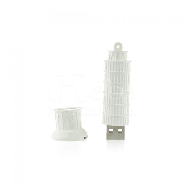 Leaning tower awesome flash drives Soft plastic molding