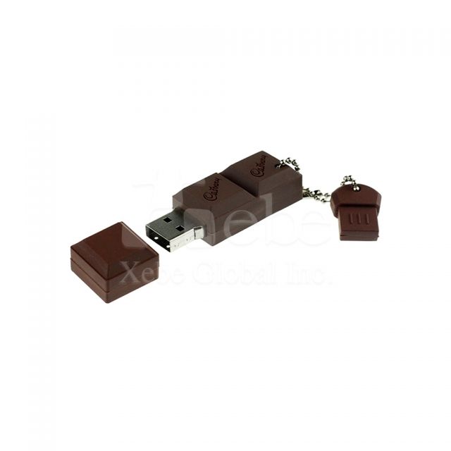 Chocolate modeling pen drive business giveaways