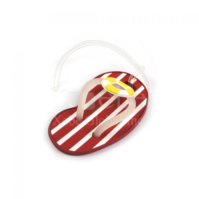 Flip flop personalized luggage tags