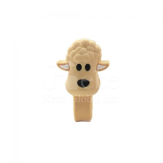 Sheep earphone cable winder