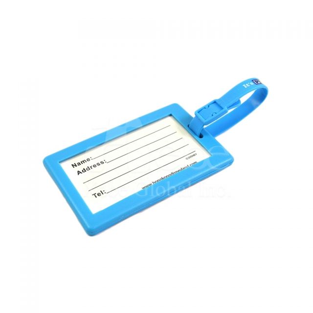 Cartoon PVC luggage tag
