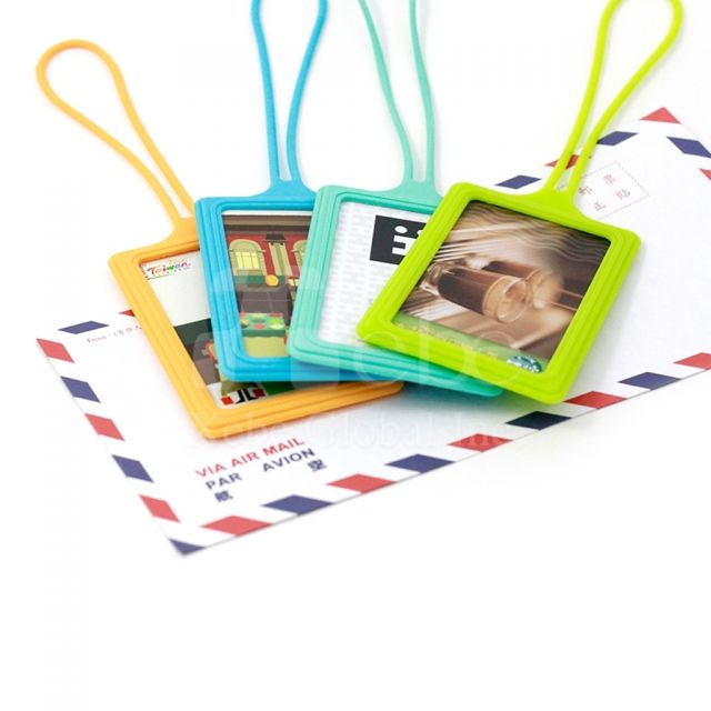 Colorful badge holders