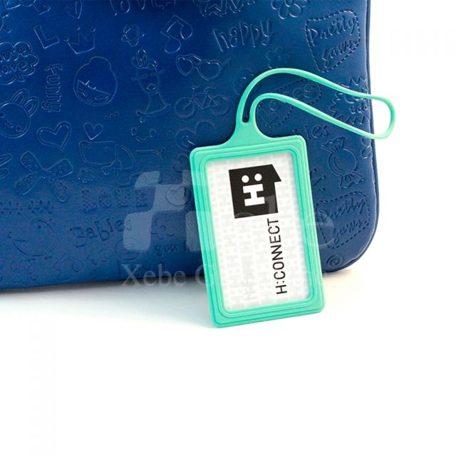Colorful badge holders