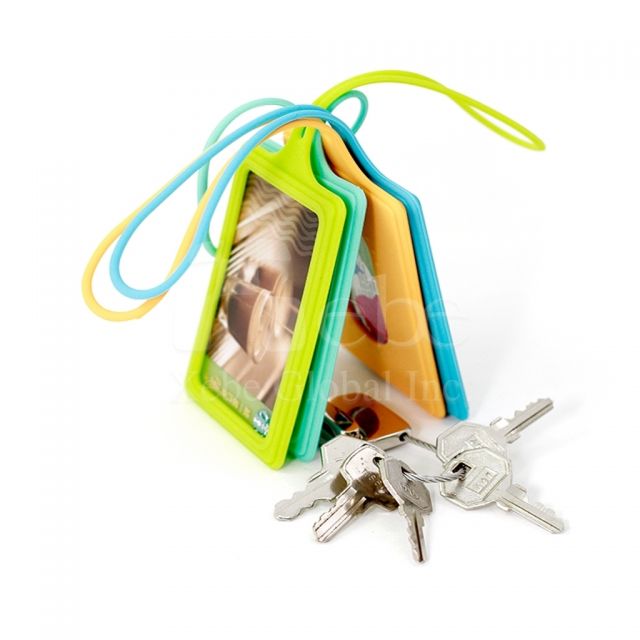 Colorful badge holders