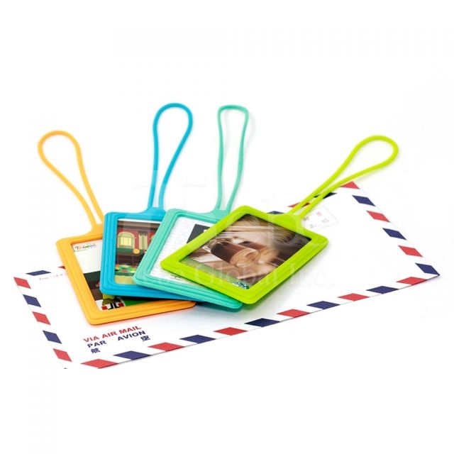Colorful ID card holder