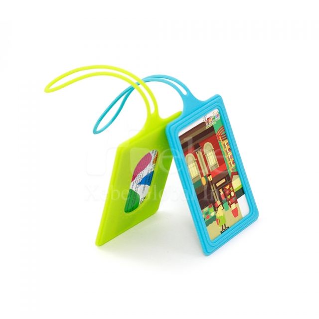 Colorful ID card holder