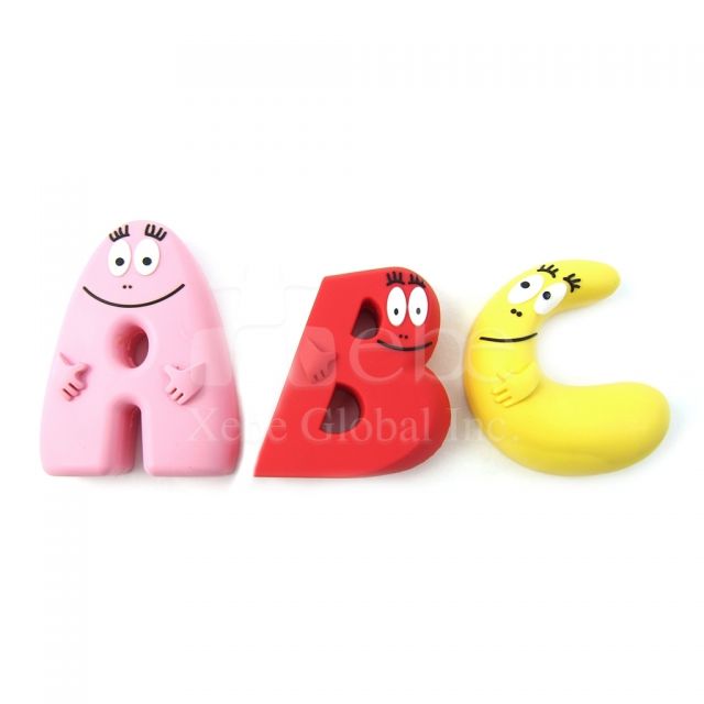 English letter fridge magnets