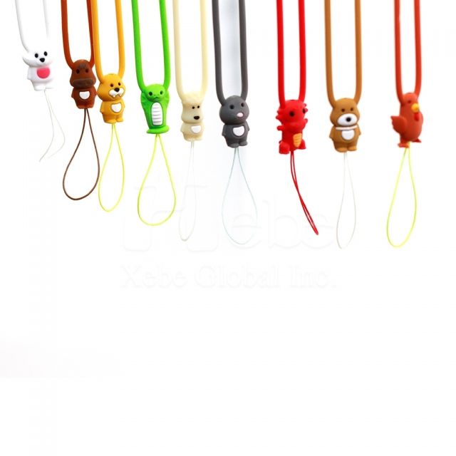 Tiger cell phone strap