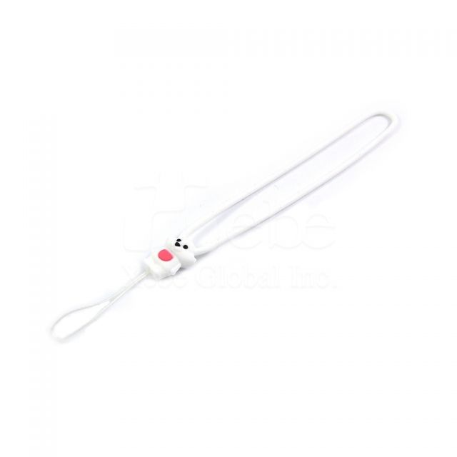 Rabbit cell phone wrist strap