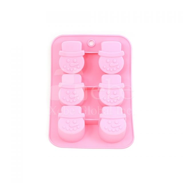 Cute snowman ice trays
