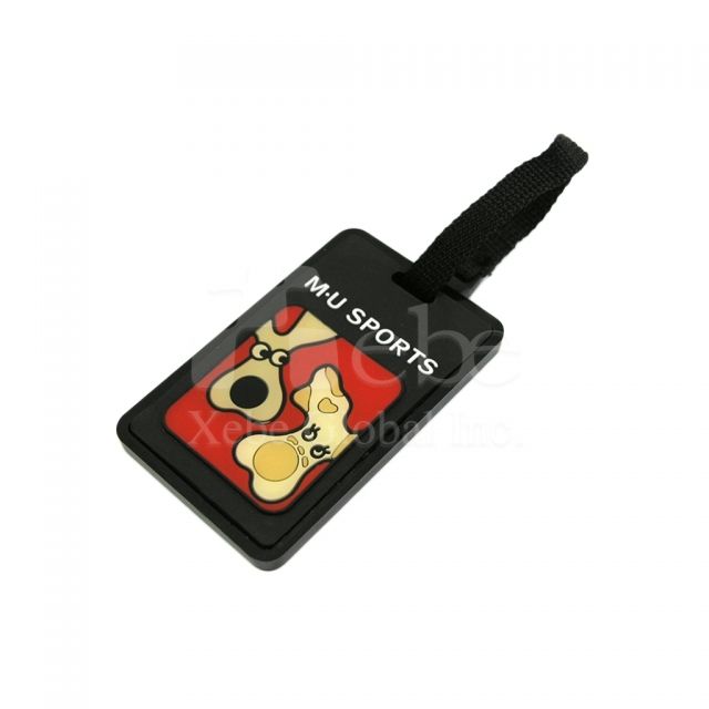 Employee gifts doggy luggage tags
