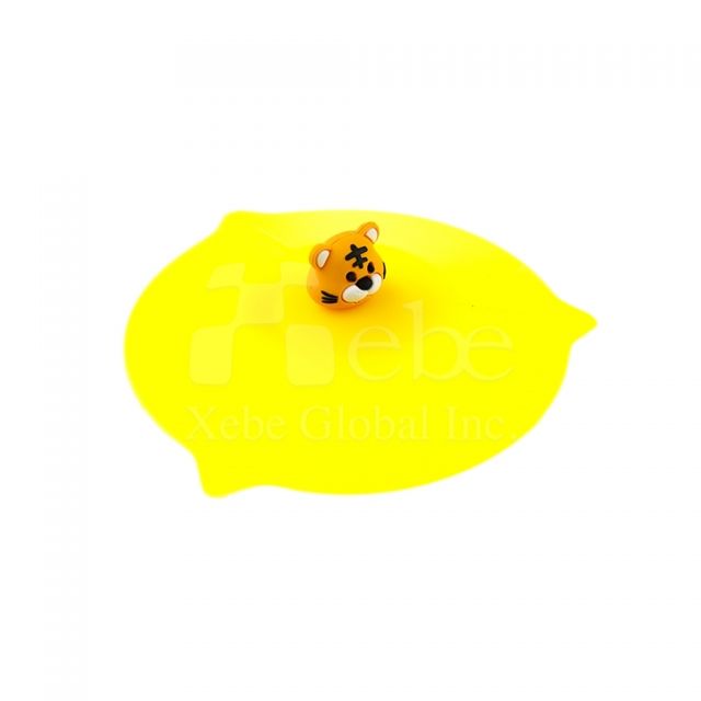 Little tiger silicone cup cover