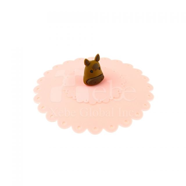 Horse silicone cup cover