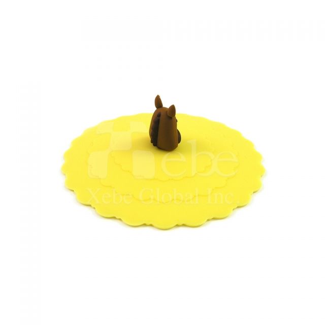 Horse silicone cup cover