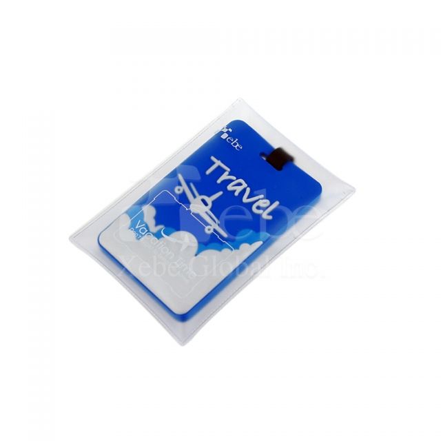 Cutom plastic luggage tags