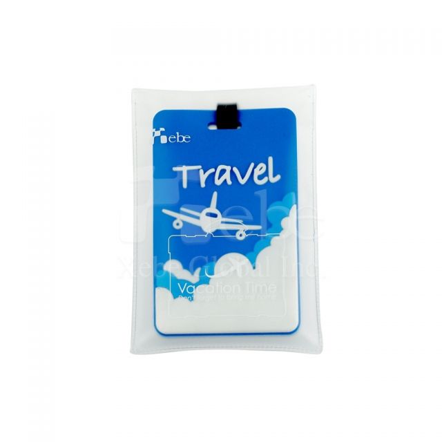 Cutom plastic luggage tags