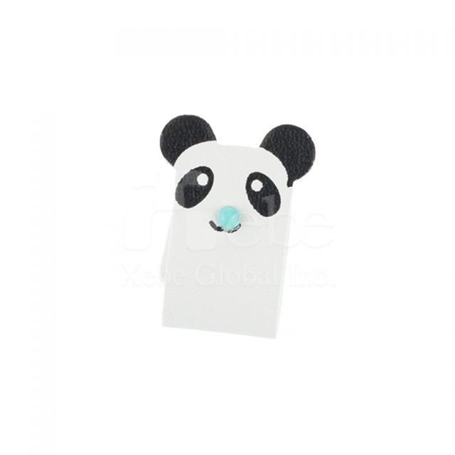 Animal leather cable organizer