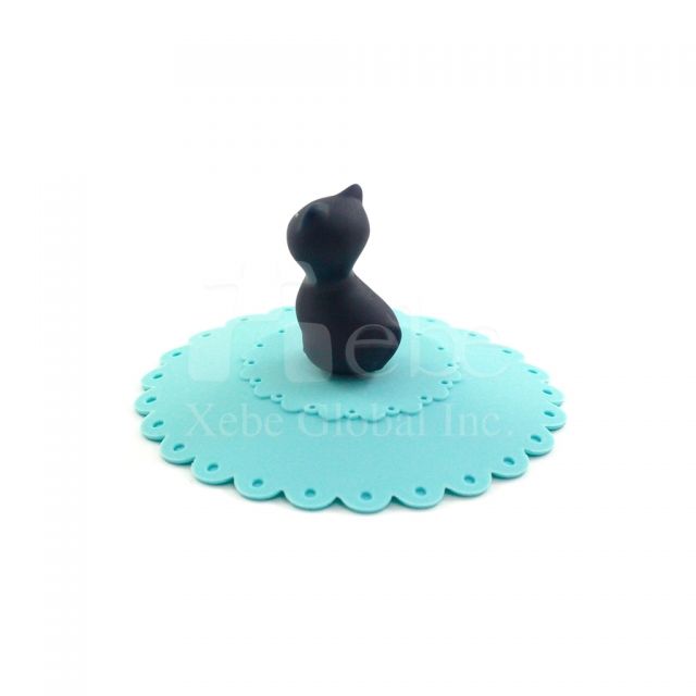 Elegant cat cup cover