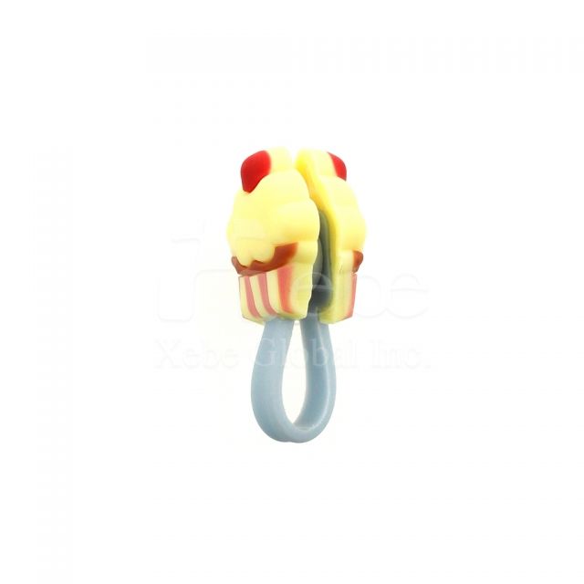 Cake earphone organizer