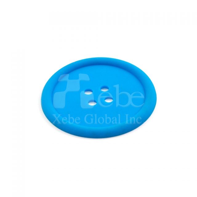Button personalized coasters