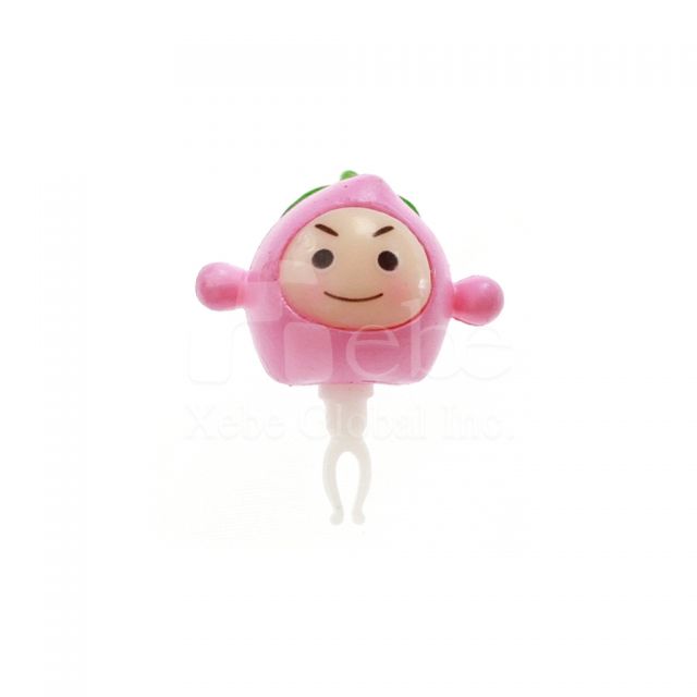 Peach anti dust plug