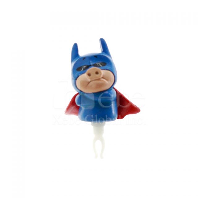 Batman earphone plug
