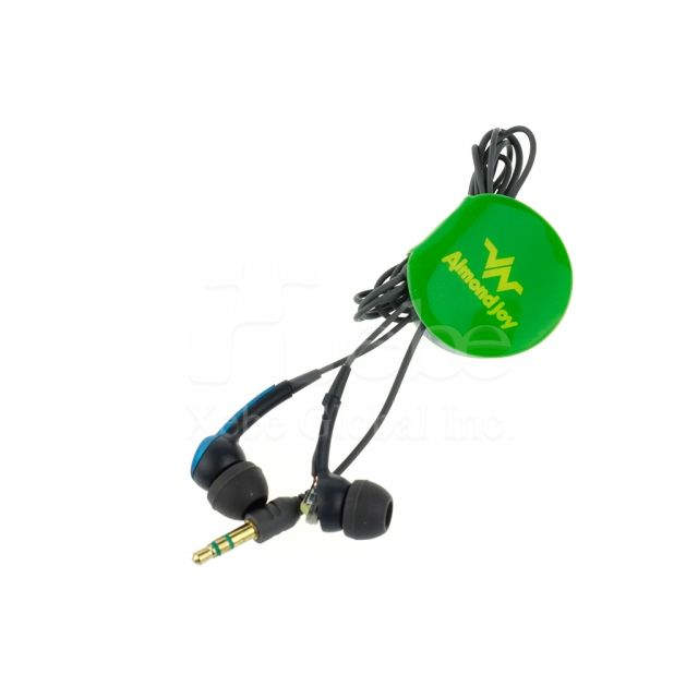 Logo printed earphone winder