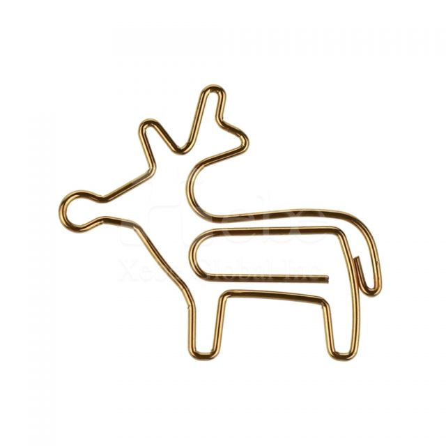 Christmas gifts reindeer paperclip
