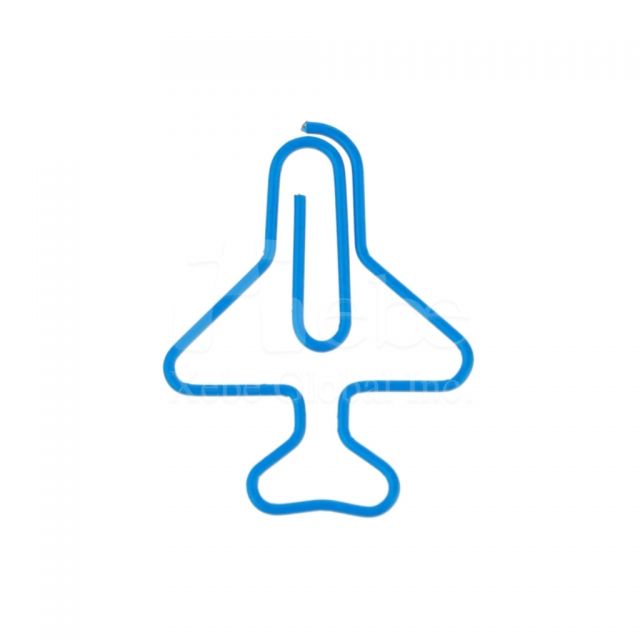 Airplane custom paper clips