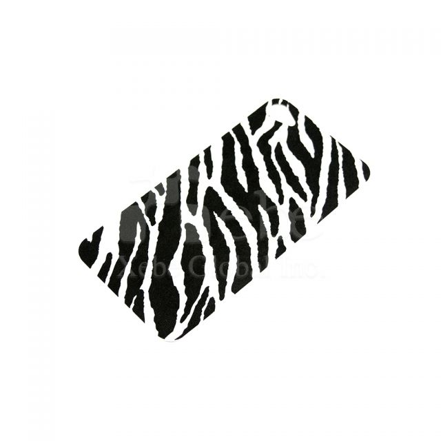 Zabra-print sticky screen cleaner