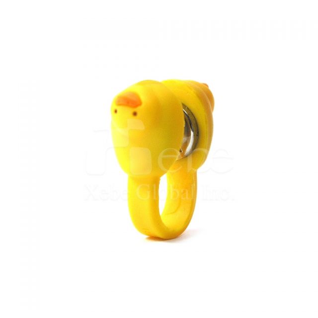 Cute earphone winder duck cable organizer