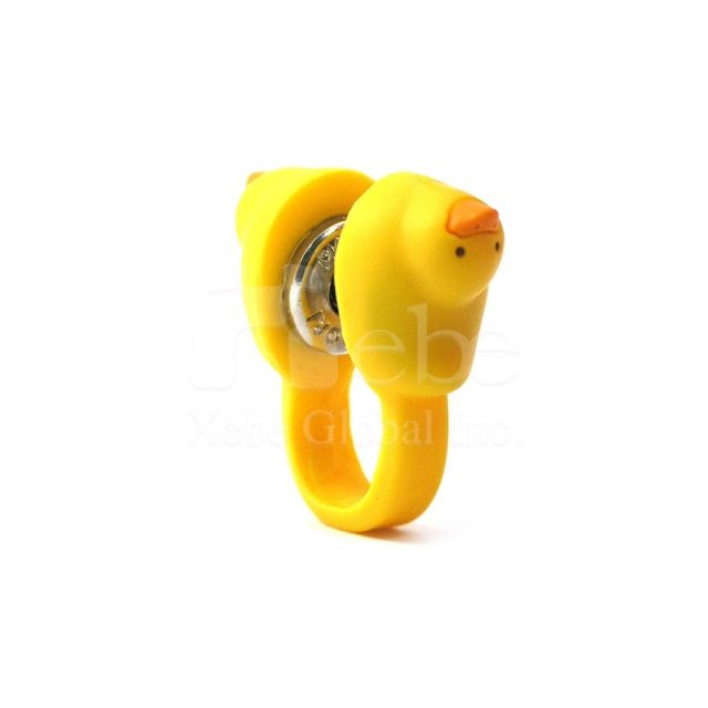Cute earphone winder duck cable organizer