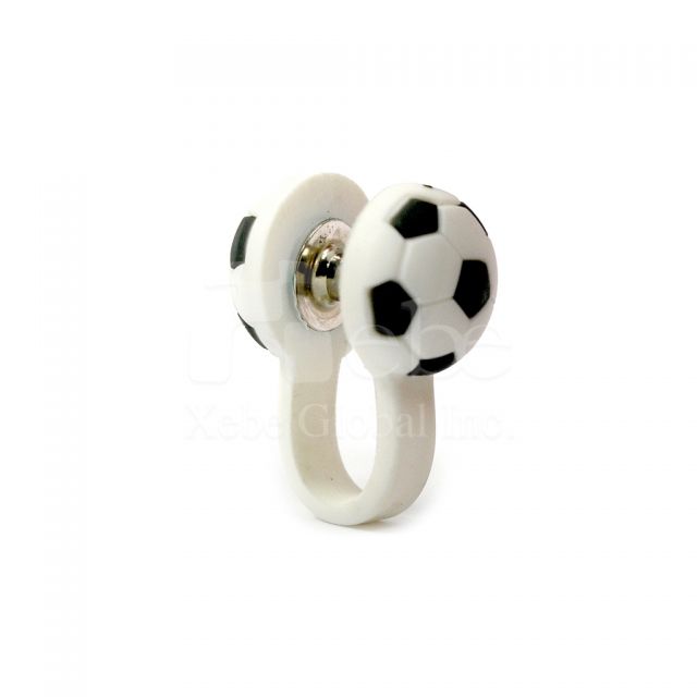 Earphone winder soccer cable winder