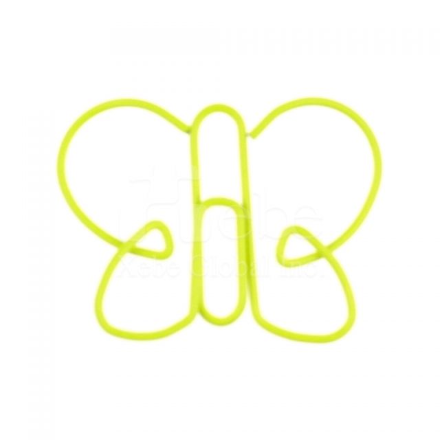 Personalized office gifts butterfly paper clips