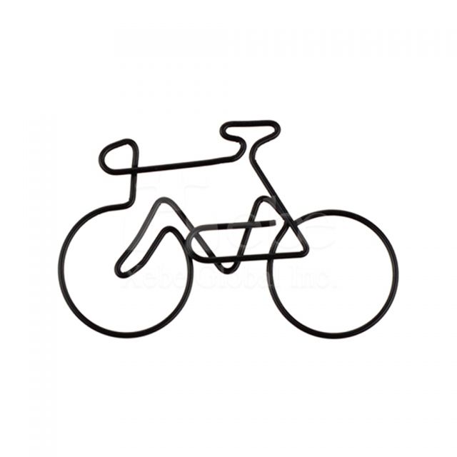 Office gifts bike paperclip