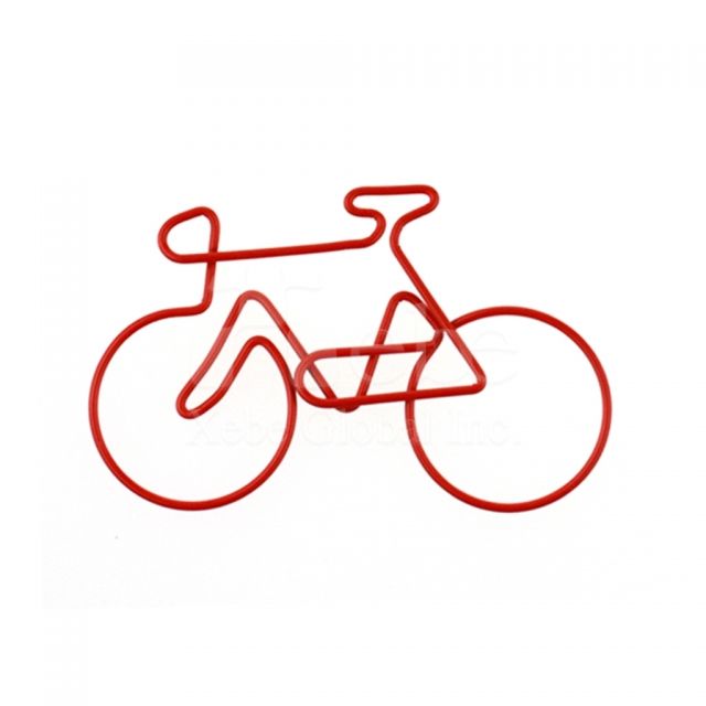 Office gifts bike paperclip