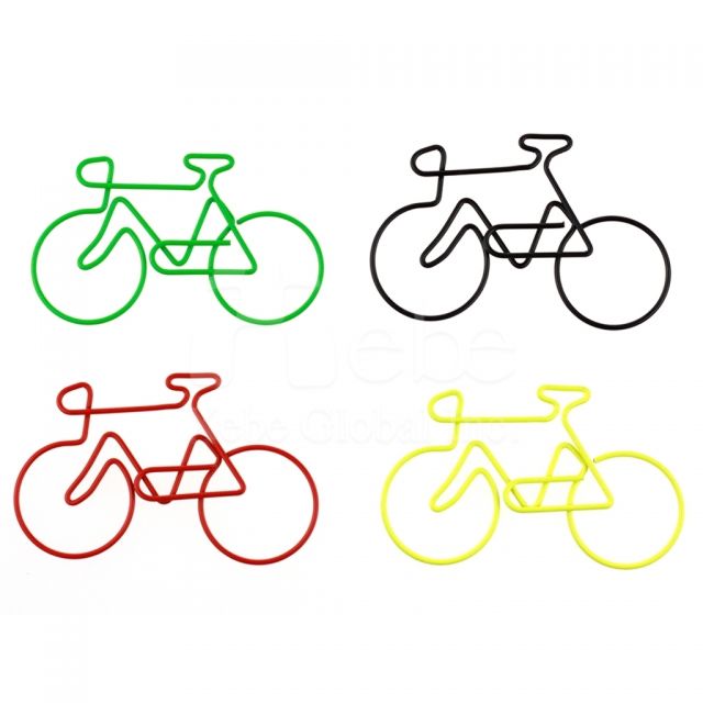 Office gifts bike paperclip
