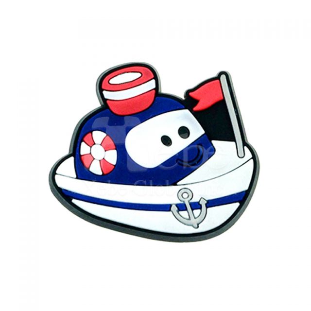 Custom fridge magnets cartoon boat magnet