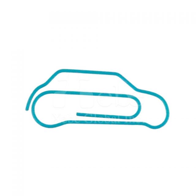 Shaped paper clips personalized stationery