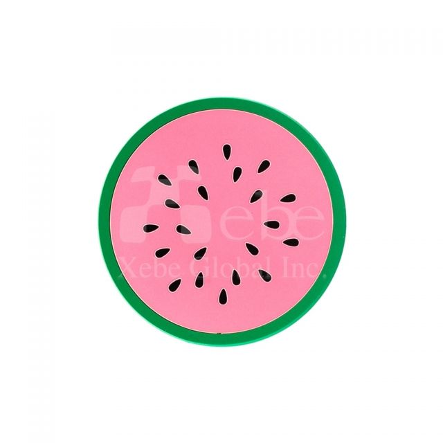 watermelon drink coaster