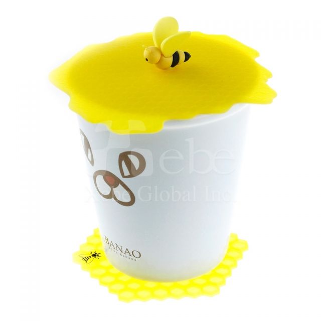 Style of bee cup cover custom gifts