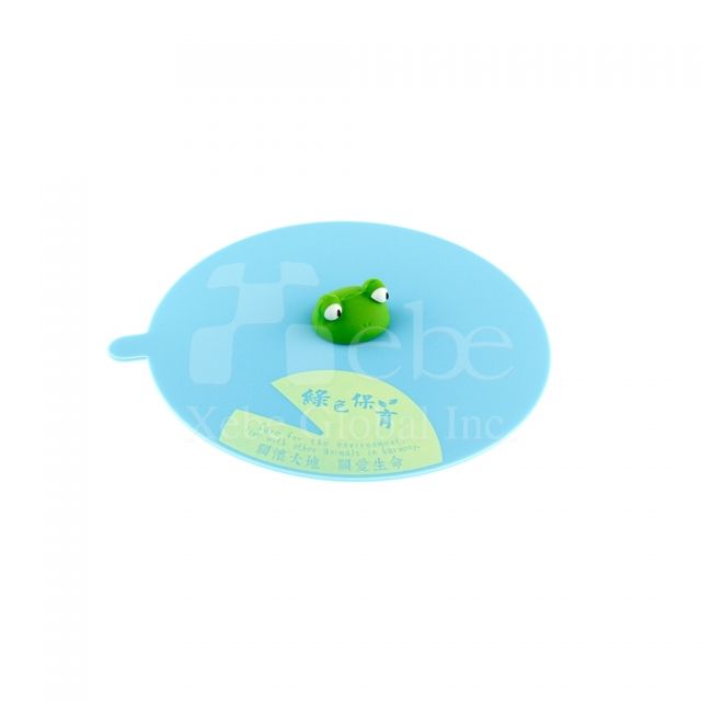 Customized silicone cup lid business gift ideas 