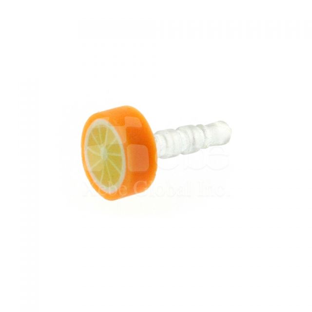 Orange earphone plug small gift ideas