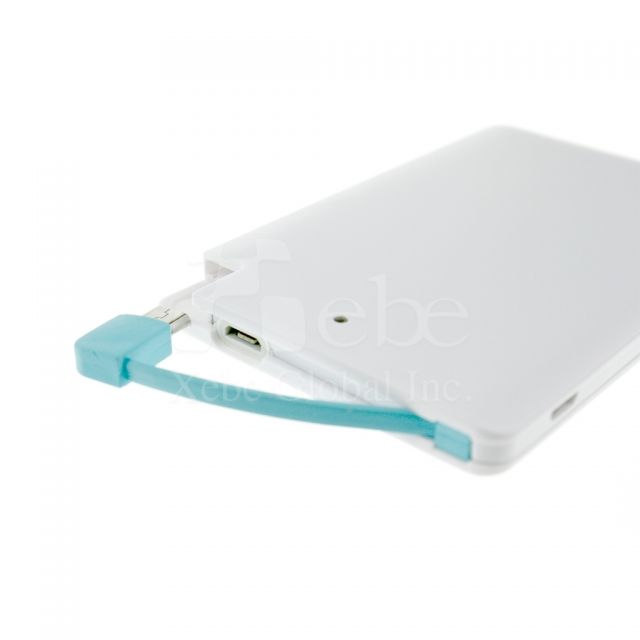 Custom printed power bank Business card power bank